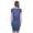 Damen Kleid Dress Wasserfall-Ausschnitt mit Raffungen;