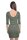 Damen Kleid Dress Minikleid Kurz Mini 3/4 Ärmel ;