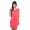 Damen Kleid Dress Minikleid Kurz Mini 3/4 Ärmel ;