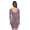 Damen Kleid Dress Minikleid Kurz Mini 3/4 Ärmel ;