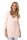 Longshirt weit geschnitten V-Ausschnitt Top 8 Farben Gr. 36 38 40 42 44 46, 8549 Beige S/M 36/38