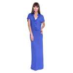 Damen Kleid Dress Maxikleid Lang :