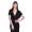 Damen Kleid Dress Maxikleid Lang : Schwarz S/M 36/38