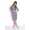 Kleid 3/4 Arm gestreift Mini-Kleid