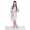 Kleid 3/4 Arm gestreift Mini-Kleid