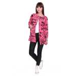 Damen Cardigan Sweater Jacke mit Druck: