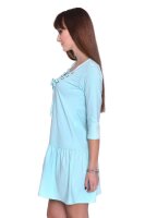 Klassisches Minikleid Kleid Tunika Top 3/4 Ärmel Gr. S M , 36/38, 2907