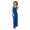 Damen MaxiKleid Sommerkleid; Blau M/L 38/40