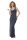 Damen MaxiKleid Sommerkleid; Grafit S/M 36/38