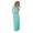 Damen Sommer-Kleid Maxi Kleid elastischer Bund;