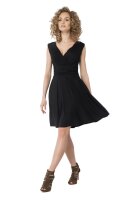 Minikleid mit Überlappender V-Ausschnitt + MAMA...