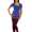 Damen Shirt T-Shirt Muster kurzarm; Blau/S/M 36/38
