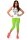 Damen Leggings 3/4 Capri viele Farben; Limette S/36