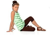 Kinder 3/4 Leggings in 22 Farben Baumwolle;