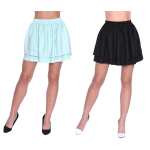 Damen Eleganter Rock Minirock mit Taschen;