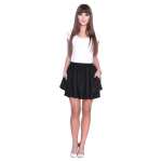 Damen Eleganter Rock Minirock mit Taschen;