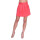 Damen Eleganter Rock Minirock; Koralle/S/36
