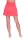 Damen Eleganter Rock Minirock; Koralle/M/38
