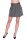 Damen Eleganter Rock Minirock; Grafit/S/36