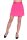 Damen Eleganter Rock Minirock; Pink/S/36