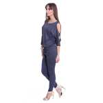 Damen Jumpsuits Sportlich Elegant 3/4 Arm ;