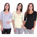 Damen Shirt mit Brusttasche Sportlich & elegant;