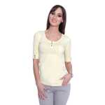 Damen Shirt mit Brusttasche Sportlich & elegant;