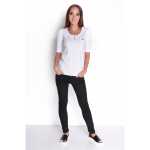 Damen Shirt mit Brusttasche Sportlich & elegant;