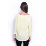 Damen Longshirt mit Druck 3/4 Arm Top Styling,