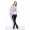 Damen Longshirt mit Druck 3/4 Arm Top Styling,