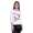 Damen Longshirt mit Druck 3/4 Arm Top Styling,