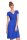 Damen Kleid Dress V-Ausschnitt ; Blau M/L 38/40