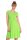 Damen Kleid Dress V-Ausschnitt ; Limettengrün L/XL 40/42
