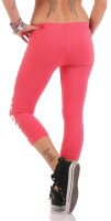 Leggings WORK OUT 3/4 Sporthose Baumwolle;