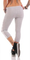 Leggings WORK OUT 3/4 Sporthose Baumwolle;