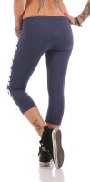 Leggings WORK OUT 3/4 Sporthose Baumwolle;