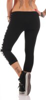 Leggings WORK OUT 3/4 Sporthose Baumwolle;