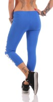 Leggings WORK OUT 3/4 Sporthose Baumwolle;