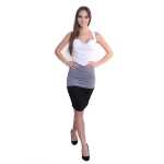 Kleid Sommer-Kleid mit Raffungen ;