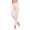 Damen Treggings Jeggings Leggings Hose mit Taschen; Beige/M/L 38/40