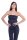 Damen Jumpsuits Bandeau Overall  6/8; Grafit S/M 36/38