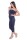 Damen Jumpsuits Bandeau Overall  6/8; Grafit S/M 36/38