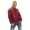 Damen Bomberjacke – Übergangsjacke mit Strickkragen & Patches