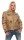 Damen Bomberjacke mit Patches, Stone L