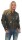 Damen Bomberjacke mit Patches, Khaki XS