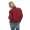 Damen Bomberjacke mit Patches, Bordo S