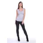 Damen Urban Basic Tank Top Shirt Fitness ; Grau Meliert 3XL/4XL 46/48