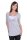 Longshirt weit geschnitten + MAMA Umstandsmode  ; Grau Meliert XL/2XL 42/44