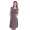 Kleid mit Raffungen V-Ausschnitt + MAMA Umstandsmode; Cappuccino/M/L 38/40