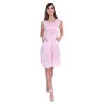 Kleid mit Raffungen V-Ausschnitt + MAMA Umstandsmode;...